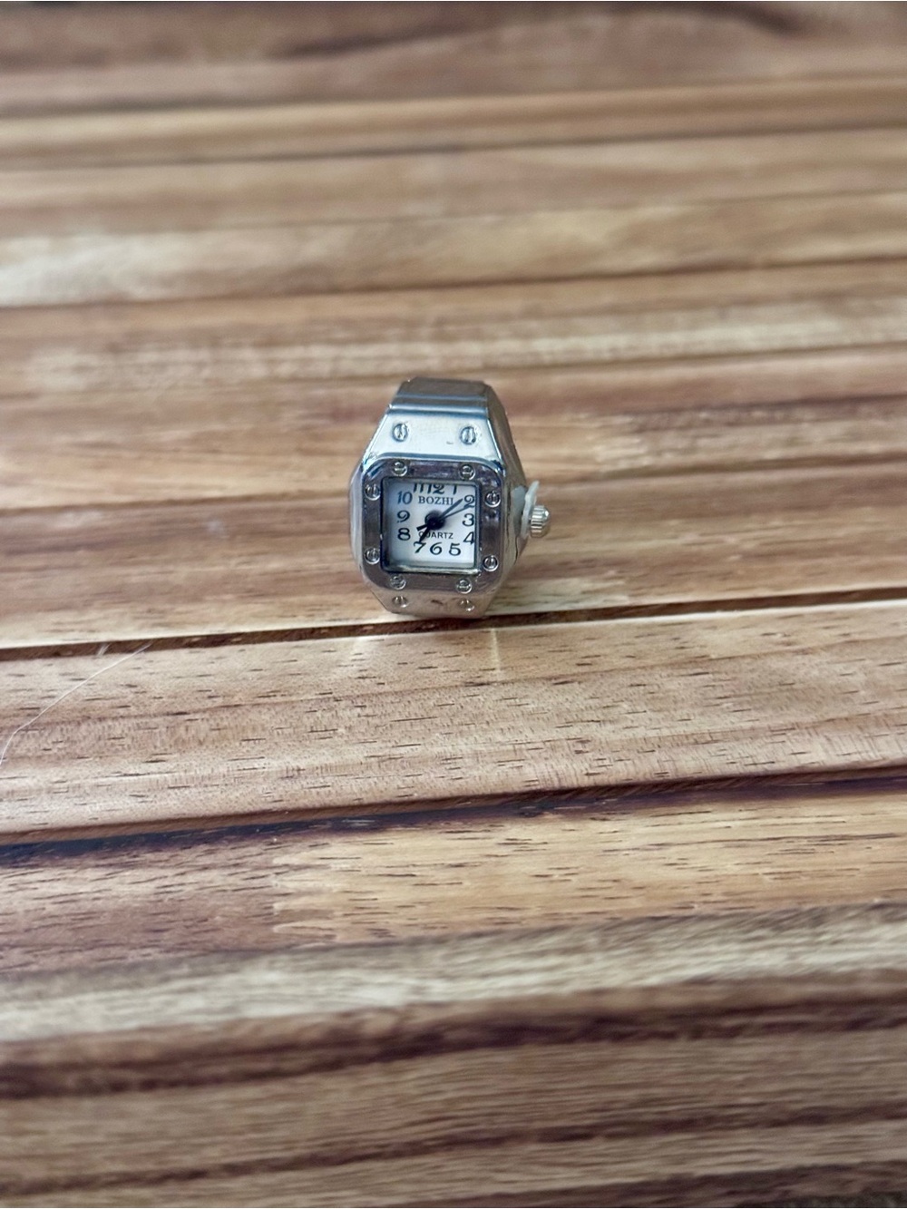 Silver Ring Watch